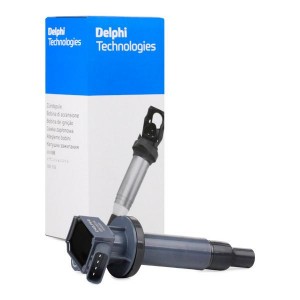 катушка зажиг.!\Toyota Avensis/Corolla/Rav 4/Celica/Yaris/Aygo,Peugeot 107 1.0-1 GN10314-12B1 DELPHI