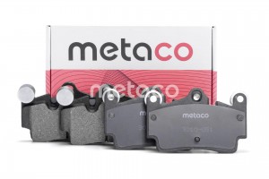 Колодки тормозные задние дисковые к-кт 3010051 3010051 METACO