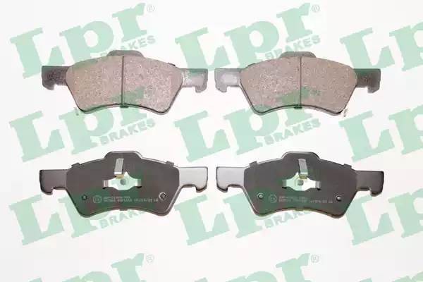 Комплект тормозных колодок 05P1006 05P1006 LPR