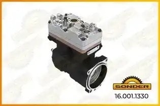 Компрессор воздушный 2 цил. Scania P ,G ,R ,T, 2659943, 1936297, 2477703, 257707 160011330 SONDER