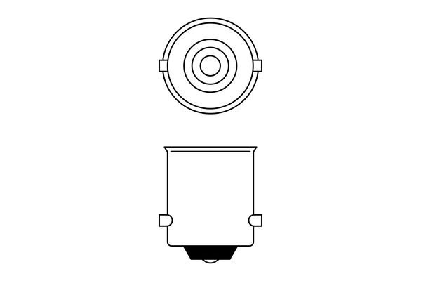 Лампа светодиодная 12V P21W BA15S 6000K блистер (2шт.) Retrofit BOSCH 1 987 301 517 BOSCH
