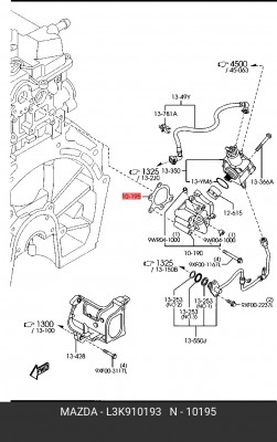 Прокладка MAZDA CX-7 (06-),3 (06-),6 (05-) насоса топливного OE L3K910193 MAZDA