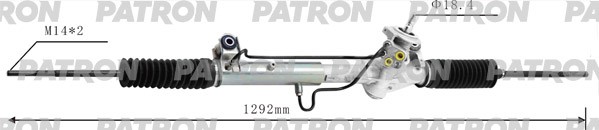 Рейка рулевая гидравлическая FORD  FOCUS 1998-04 ZF PSG3020 PSG3020 PATRON