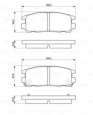 OPEL MONTEREY/FRONTERA >98 0 986 424 367 BOSCH