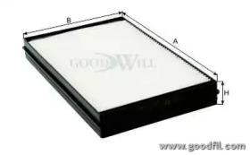 Фильтр салона AG450CF AG 450 CF GOODWILL