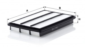 MITSUBISHI PAJERO 00> C3766 MANN FILTER