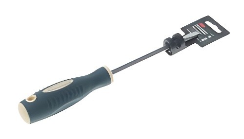 Отвертка шлицевая SL 8.0х150мм магнитная (сталь S2) с держателем Profi ROCKFORCE RF70180150 ROCK FORCE