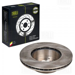 Диск тормозной BMW 1 (E81,E87) передний (1шт.) TRIALLI DF 261006 TRIALLI