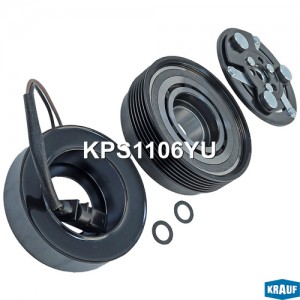 Муфта VW Golf 4,Bora SKODA Octavia (97-) компрессора кондиционера KRAUF KPS1106YU KRAUF