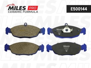 Колодки тормозные передние (Смесь CERAMIC серия PRO) OPEL ASTRA F/DAEWOO NEXIA/C E500144 MILES