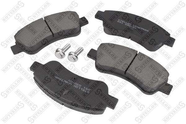 колодки дисковые п.\ Peugeot 307 1.4i/HDi, Citroen Xs 851030SX 851-030-SX STELLOX