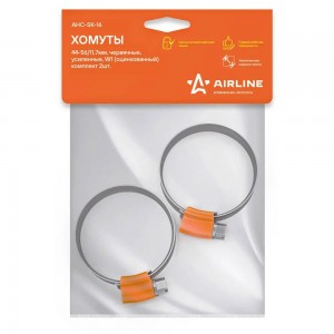 Хомуты 44-56/11,7 мм, W1 (оцинкованный), в компл. 2 шт. AHC-SK-16 AHC-SK-16 AIRLINE