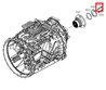 Болт М12х1.75х60 SHACMAN SHAANXI Х6000 фланца КПП ZF 16S220TD OE 0636.011.777 SHACMAN SHAANXI