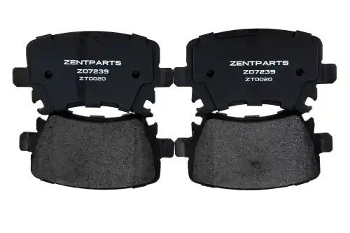 колодки дисковые задние!\ Audi A3 диск 16' 03>, VW Touran диск 15' 03> Z07239 ZENTPARTS