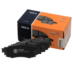 Колодки тормозные дисковые задние BD806 HOLA
