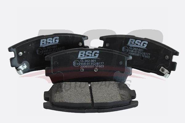 Колодки тормозные CHEVROLET Captiva (06-) OPEL Antara (06-) задние (4шт.) BSG BSG 16-200-002 BSG
