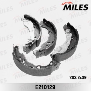 Колодки барабанные RENAULT LOGAN/CLIO/SANDERO (203,2x39) (TRW GS8455) E210129 E210129 MILES