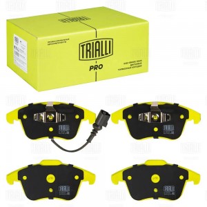 Колодки торм. VW Tiguan (08-) диск. перед. (в компл. с датчиком) (керам.) (PF 18 PF1803CR TRIALLI