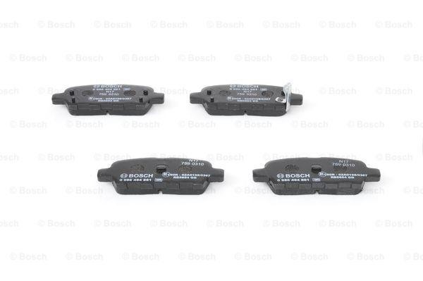 Колодки тормозные NISSAN X-Trail,Qashqai,Tiida INFINITI FX RENAULT Koleos задние 0986494861 BOSCH