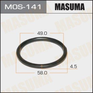 кольцо уплотнительное глушителя!\ Honda Accord/Civic/Concerto/Prelude, Rover 1.4 MOS-141 MASUMA