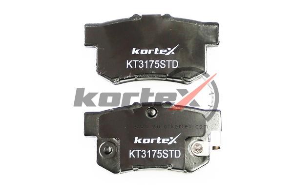 Колодки торм. HONDA ACCORDPRELUDEROVER 600  задн.к-т KT3175STD KT3175STD KORTEX