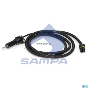 Датчик, износ тормозных колодок 021254 SAMPA