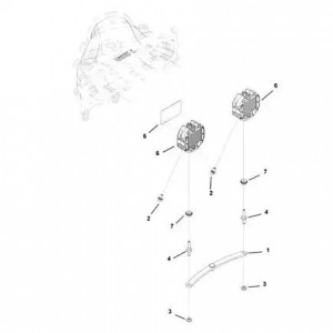 Подогреватель впускного воздуха 3302 дв.Cummins 3,8 12V / 149A (5289774) (Haffen 0334 HAFFEN