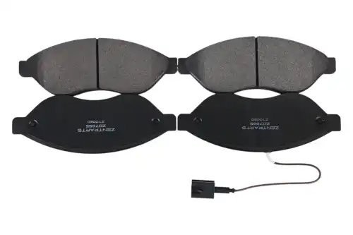 колодки тор. диск. перед. с антиск. пл.! (P23143)\ Citroen Jumper 2.0/2.2/3.0 06 Z07855 ZENTPARTS