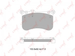 Колодки тормозные MERCEDES E (W212) передние (4шт.) LYNX BD-5355 LYNXAUTO