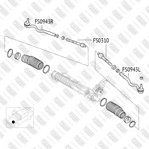 3-СЕРИЯ E46 (1998-2005) после 09.1998 FS0310 FIXAR