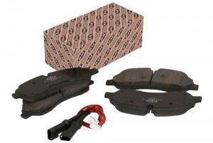 Колодки тормозные дисковые передние, усиленные, с датчиком  FD9980T FD9980T BM MOTORSPORT