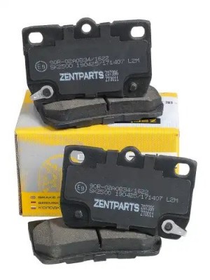 колодки дисковые задние! Lexus GS 450h/460/IS 2.5/2.2D 05> Z07386 ZENTPARTS