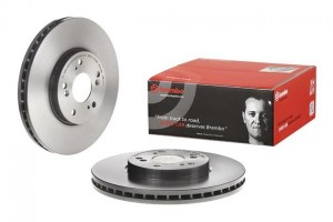 Диск тормозной HONDA Accord (03-) передний (1шт.) BREMBO 09.8840.11 BREMBO