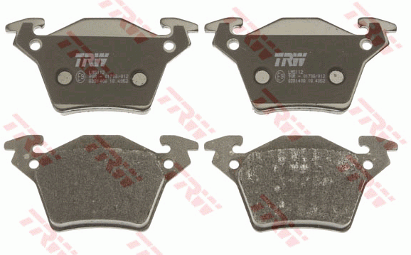 Колодки тормозные MERCEDES Vito 638 (96-03) задние (4шт.) TRW GDB1408 TRW
