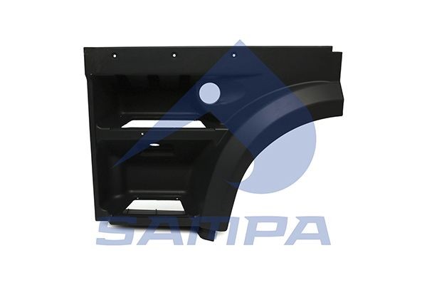 Корпус подножек левый Черный 18500364 SAMPA