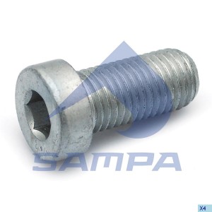 Болт ступицы MERCEDES Actros,Axor колеса (M12x1.5x25) SAMPA 200.301 SAMPA