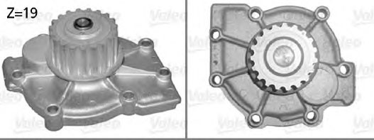 Насос водяной VOLVO C70 (98-) (2.3/2.5) FORD Kuga (09-) (2.5) GMB GWVO-07A GMB