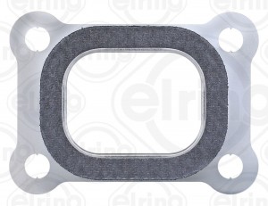 прокладка выпуск коллектора !металл 4 отв 6x \VOLVO D12A/C/D 267.560 ELRING