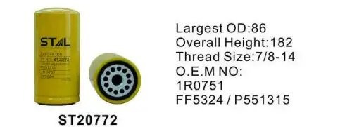 Фильтр топливный ST20772 ST20772 STAL
