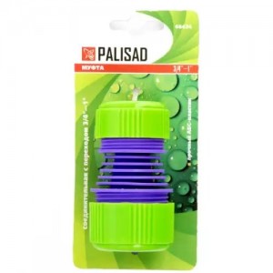 Муфта соединительная 3/4"-1" пластмасовая PALISAD 66434 PALISAD