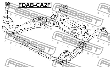 Сайлентблок FDAB-CA2F FDAB-CA2F FEBEST