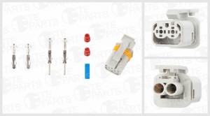 Разъем VOLVO MAN электрический (2-х контактный) TE PARTS 7790145 TE PARTS