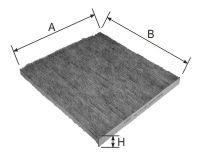 Фильтр салона угольный AG173CFC AG 173 CFC GOODWILL