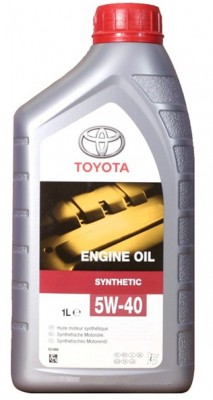 Масло моторное синтетическое TOYOTA ENGINE OIL 5W-40 1л 08880-80376GO 08880-80376-GO TOYOTA