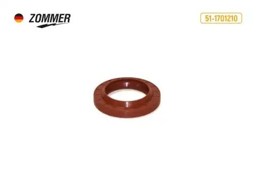 Сальник вала вторичного КПП ГАЗон (красный) 51*76*9.5 Z511701210 ZOMMER