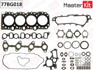 Комплект прокладок ДВС Toyota LAND CRUISER 90,HILUX 1KD-FTV 00-02 77BG018 77BG018 MASTER KIT
