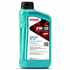 Масло моторное ROWE HIGHTEC SYNT RS A1/B1/A5/B5/SN/CF/GF-3/4 5W30 HC-FO синт.1л 20146-0010-99 ROWE