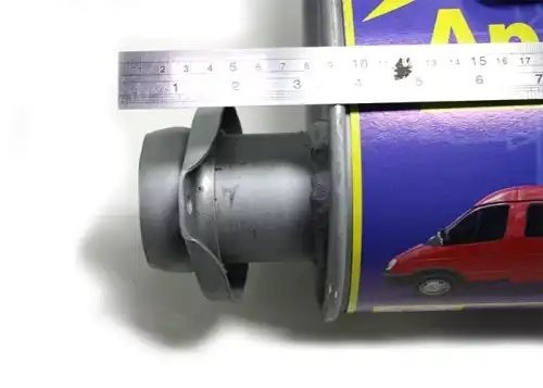 Глушитель ГАЗ-3302 Next дв.Evotech 2.7 ЕВРО-5 усиленный АЗГ A21R23120100830 AZG
