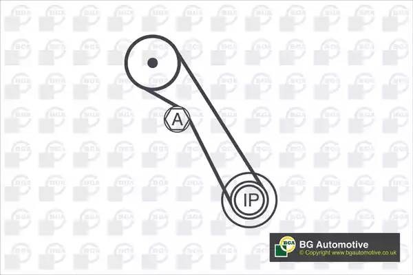 ремкомплект ГРМ!\ Ford Fiesta/Focus/C-Max/Mondeo/Galaxy/S-Max/Transit 1.8D/TDCi  TB2310K BG AUTOMOTIVE