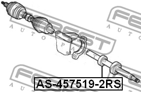 VOLVO S40/ S80/ V50 AS-457519-2RS FEBEST